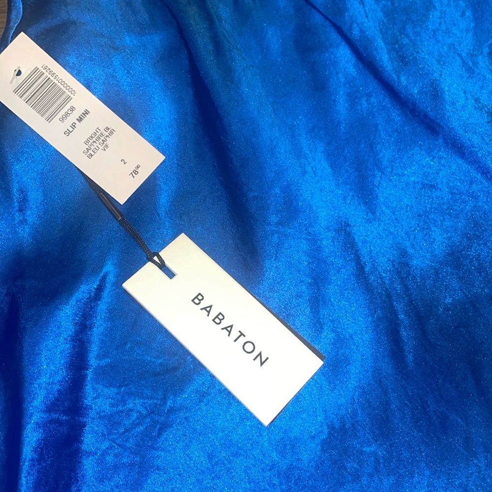 Babaton Slip mini in Sapphire - Picture 3 of 5